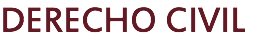 DERECHO CIVIL